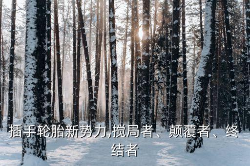 插手輪胎新勢(shì)力,攪局者、顛覆者、終結(jié)者