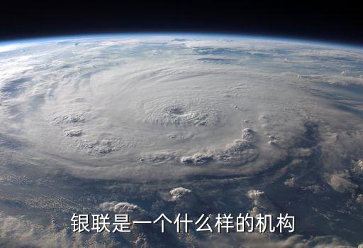  銀聯(lián)是一個什么樣的機構(gòu)