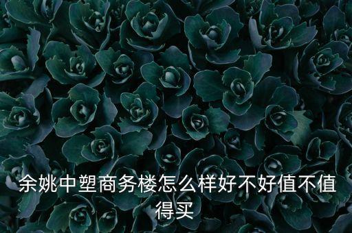  余姚中塑商務(wù)樓怎么樣好不好值不值得買(mǎi)