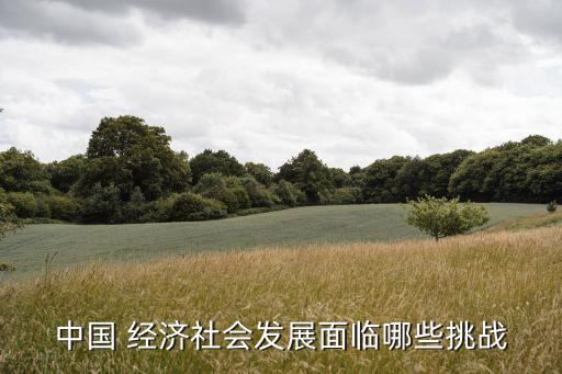 中國 經濟社會發(fā)展面臨哪些挑戰(zhàn)