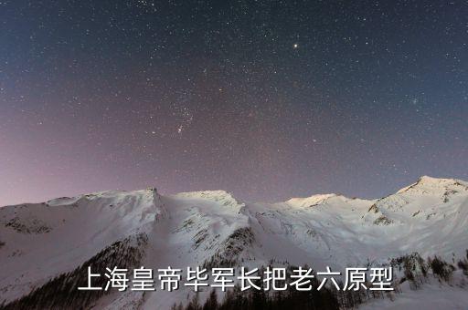  上?；实郛呠婇L(zhǎng)把老六原型