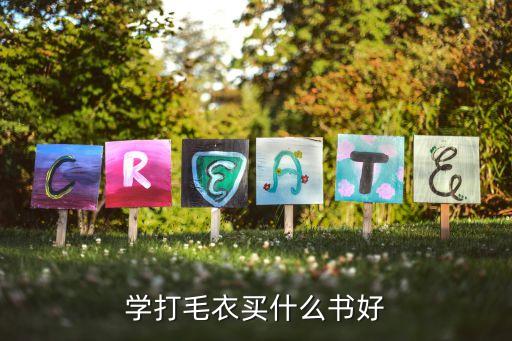 學(xué)打毛衣買什么書(shū)好