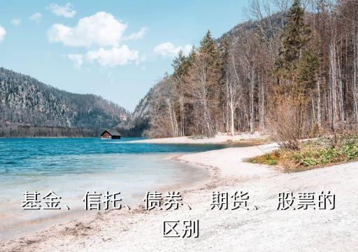 基金、信托、債券、 期貨、 股票的區(qū)別