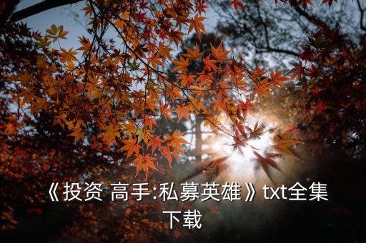 基金高手在線(xiàn)閱讀,基金投資從入門(mén)到精通在線(xiàn)閱讀