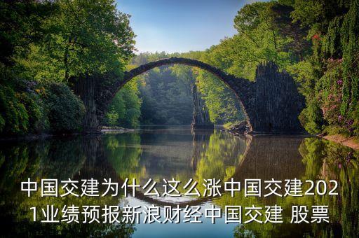中國交建為什么這么漲中國交建2021業(yè)績預報新浪財經(jīng)中國交建 股票