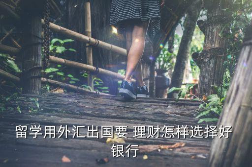 留學用外匯出國要 理財怎樣選擇好 銀行