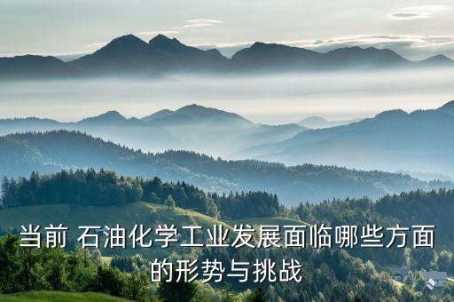 當(dāng)前 石油化學(xué)工業(yè)發(fā)展面臨哪些方面的形勢(shì)與挑戰(zhàn)