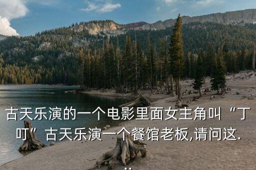 古天樂演的一個(gè)電影里面女主角叫“丁?！惫盘鞓费菀粋€(gè)餐館老板,請(qǐng)問這...