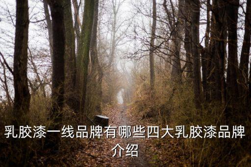 乳膠漆一線(xiàn)品牌有哪些四大乳膠漆品牌介紹