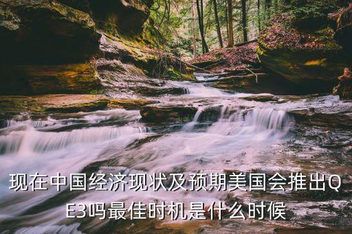 現(xiàn)在中國(guó)經(jīng)濟(jì)現(xiàn)狀及預(yù)期美國(guó)會(huì)推出QE3嗎最佳時(shí)機(jī)是什么時(shí)候