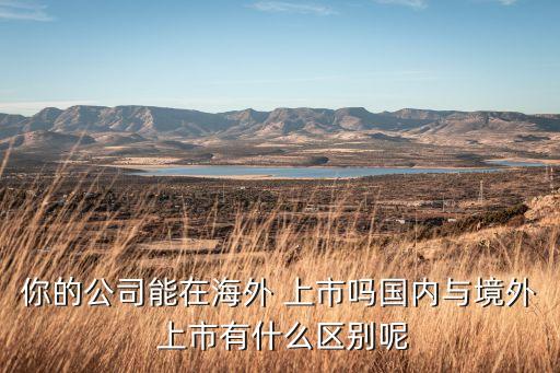 你的公司能在海外 上市嗎國(guó)內(nèi)與境外 上市有什么區(qū)別呢