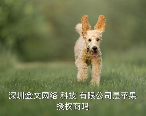 深圳金文網(wǎng)絡 科技 有限公司是蘋果授權商嗎