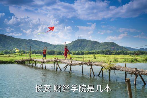 長安 財(cái)經(jīng)學(xué)院是幾本